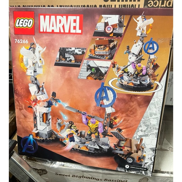 Retired Set 76266 Marvel Infinity Saga Endgame Final Battle  Marvel 76266 endgame final battle
